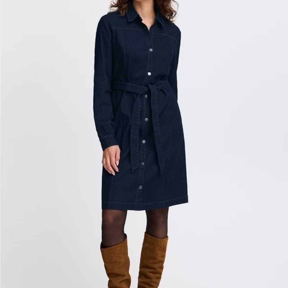 Fransa Frchicago Demin Dress